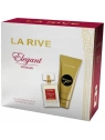LA RIVE Woman zestaw [woda perfumowana 100ml + żel pod prysznic 100ml] Elegant