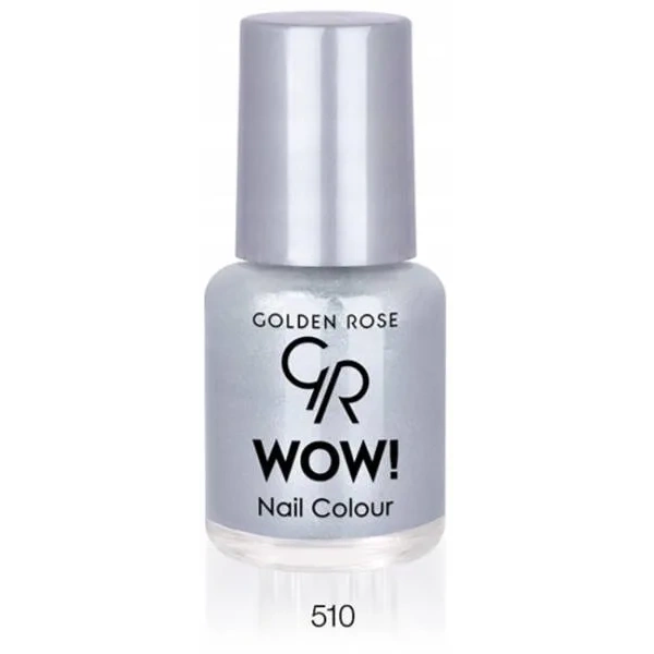 GOLDEN ROSE Wow Nail Color mini lakier do paznokci 510 perłowy 6ml
