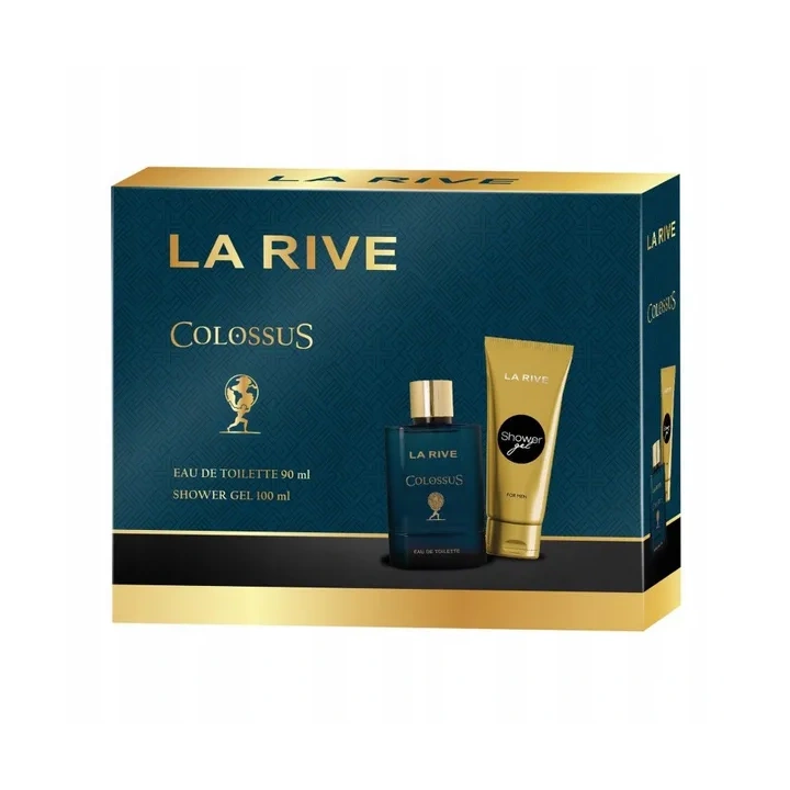 LA RIVE Men Colossus zestaw [woda perfumowana 90ml + żel 100ml]