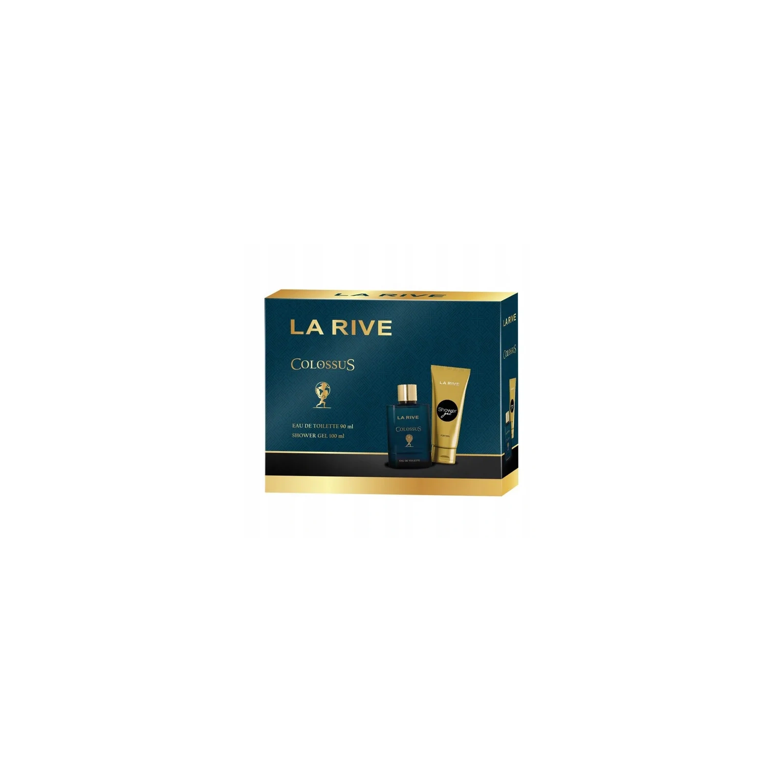 LA RIVE Men Colossus zestaw [woda perfumowana 90ml + żel 100ml]