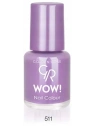 GOLDEN ROSE Wow Nail Color mini lakier do paznokci 511 perłowy 6ml