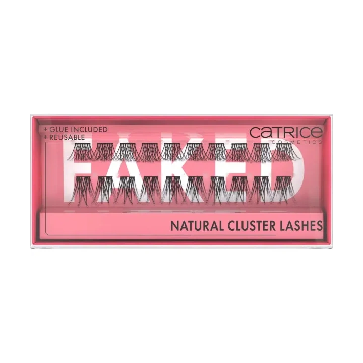 CATRICE Faked Lashes sztuczne rzęsy kępki Natural Cluster 20szt
