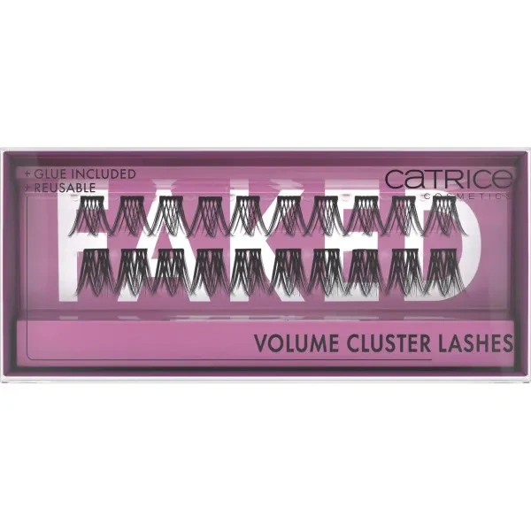 CATRICE Faked Lashes sztuczne rzęsy kępki Volume Cluster 20szt