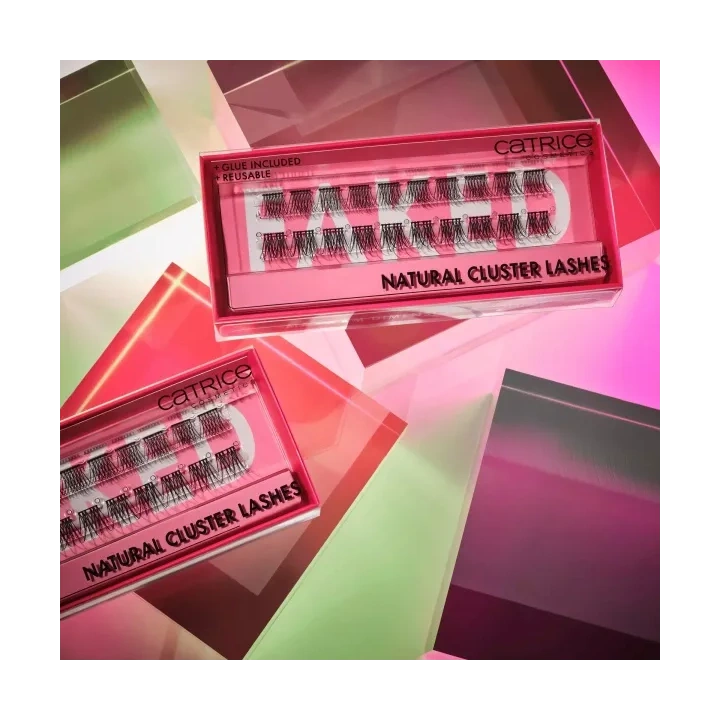 CATRICE Faked Lashes sztuczne rzęsy kępki Natural Cluster 20szt