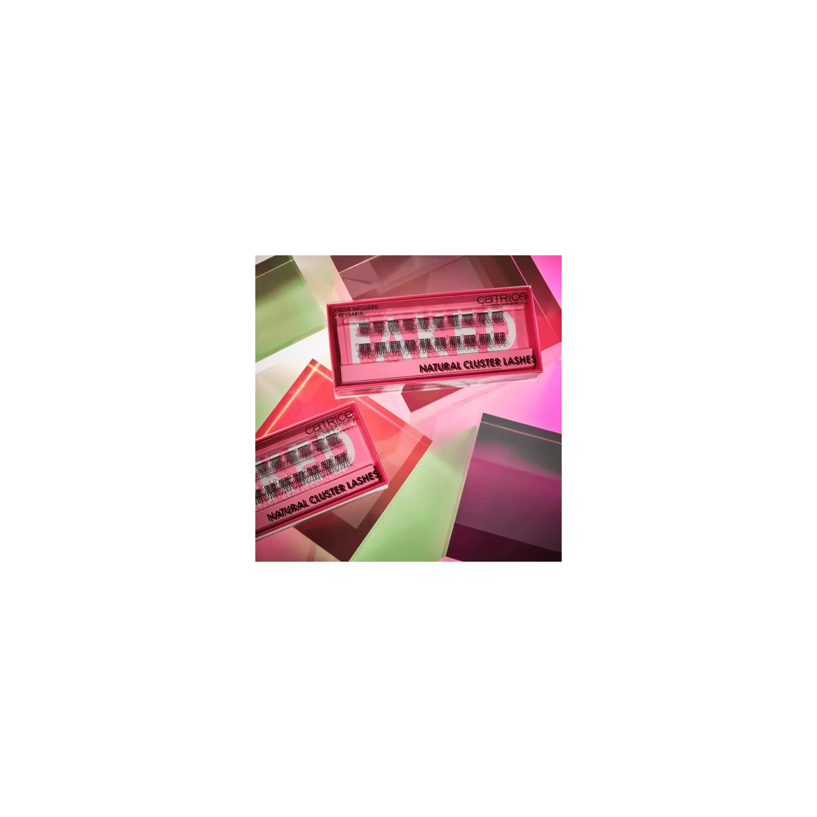 CATRICE Faked Lashes sztuczne rzęsy kępki Natural Cluster 20szt