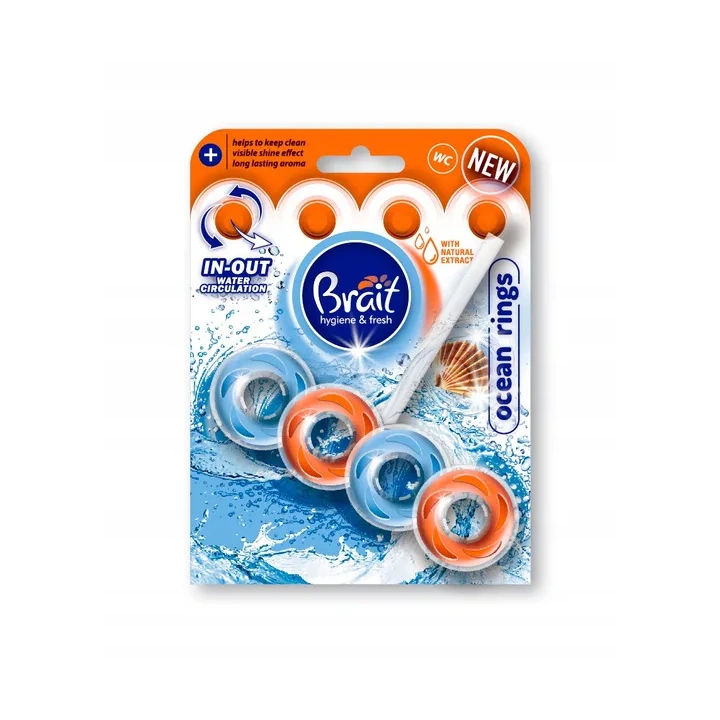 BRAIT Hygiene & Fresh kostka do wc Ocean Rings 40g