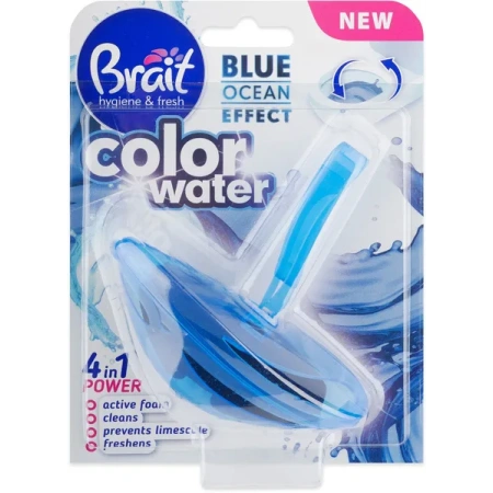 BRAIT Hygiene & Fresh kostka do WC Cool Water Blue Ocean Effect 40g