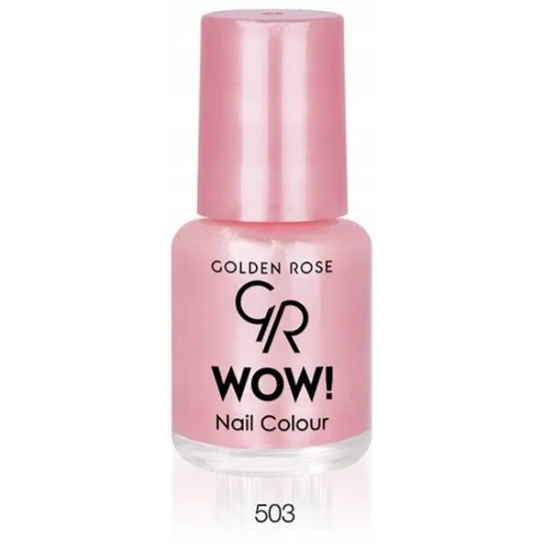 GOLDEN ROSE Wow Nail Color mini lakier do paznokci 503 perłowy 6ml