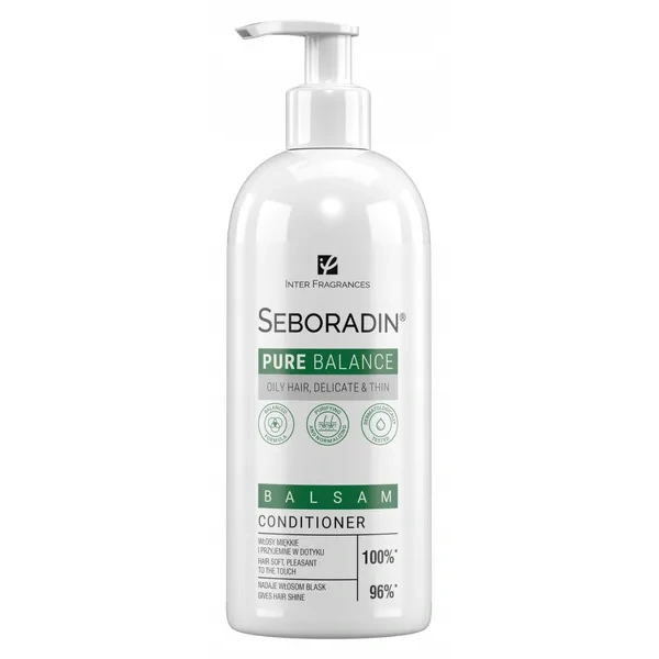 SEBORADIN Pure Balance balsam do włosów nawilżający 400ml 