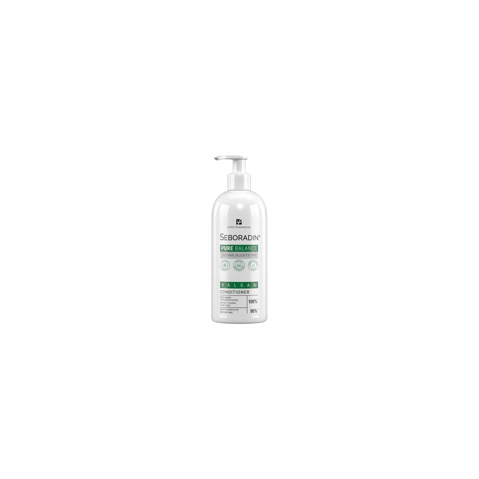 SEBORADIN Pure Balance balsam do włosów nawilżający 400ml 