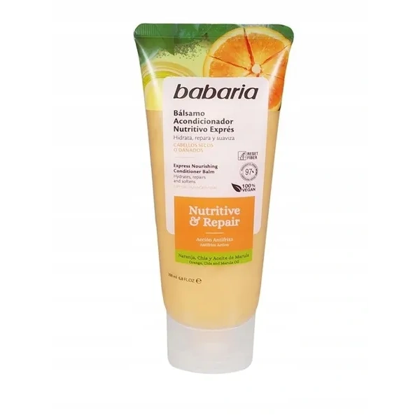 BABARIA Nutritive Repair ekspresowy balsam do włosów odżywczy 200ml