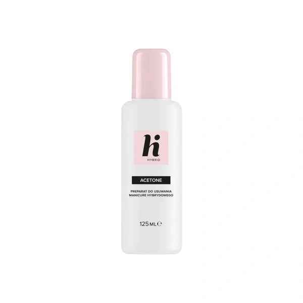 HI HYBRID Acetone preparat do usuwania manicure hybrydowego 125ml