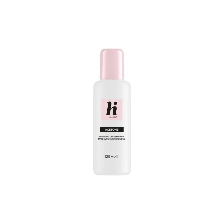HI HYBRID Acetone preparat do usuwania manicure hybrydowego 125ml