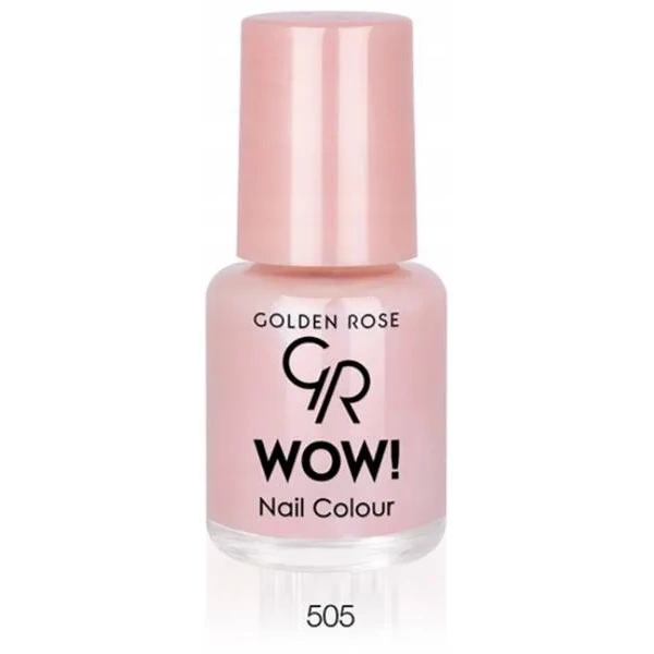 GOLDEN ROSE Wow Nail Color mini lakier do paznokci 505 perłowy 6ml