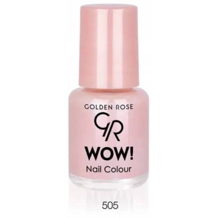 GOLDEN ROSE Wow Nail Color mini lakier do paznokci 505 perłowy 6ml