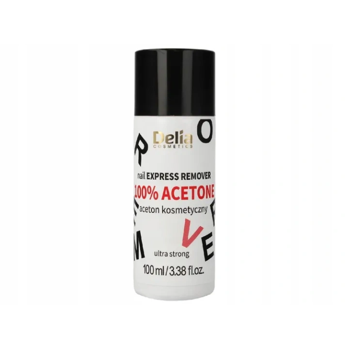 DELIA zmywacz do paznokci 100% Aceton 100ml