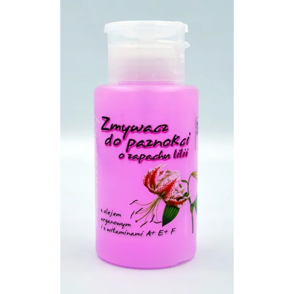 CANEXPOL zmywacz do paznokci bezacetonowy z pompką Lilia 200ml