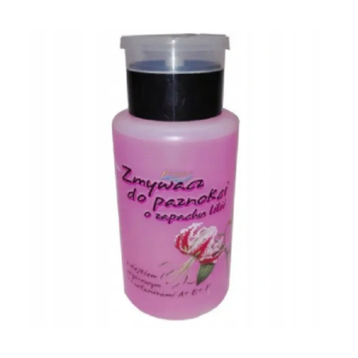 CANEXPOL zmywacz do paznokci bezacetonowy z pompką Lilia 200ml