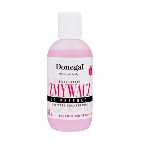 DONEGAL Zmywacz do paznokci Truskawka 150ml 