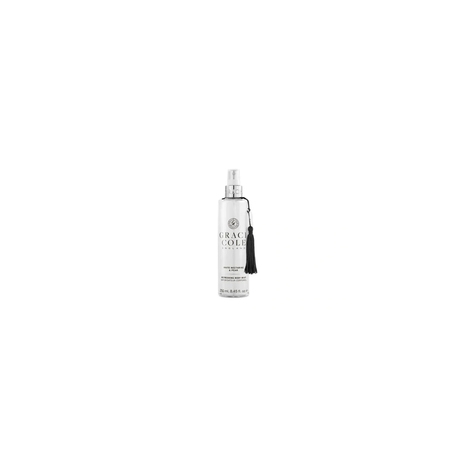 GRACE COLE White Nectarine & Pear mgiełka do włosów ciała 250ml