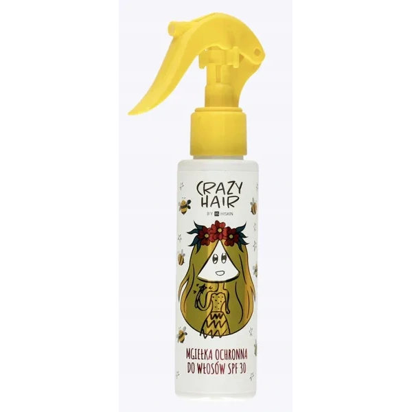 HISKIN Crazy Hair mgiełka do włosów ochronna SPF30 Miodowa 100ml