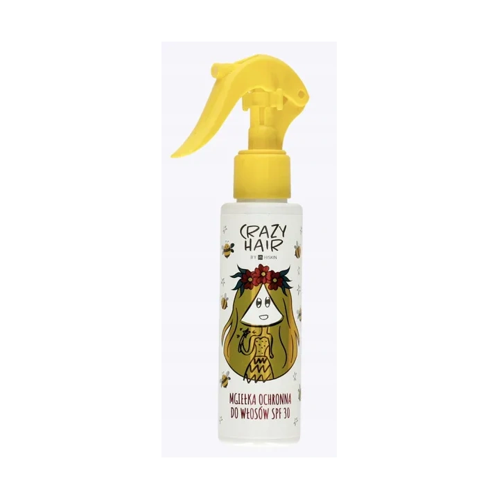 HISKIN Crazy Hair mgiełka do włosów ochronna SPF30 Miodowa 100ml