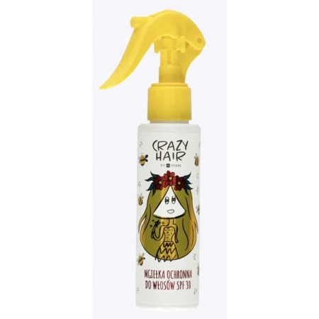 HISKIN Crazy Hair mgiełka do włosów ochronna SPF30 Miodowa 100ml