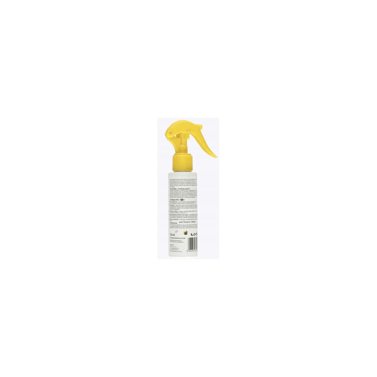 HISKIN Crazy Hair mgiełka do włosów ochronna SPF30 Miodowa 100ml