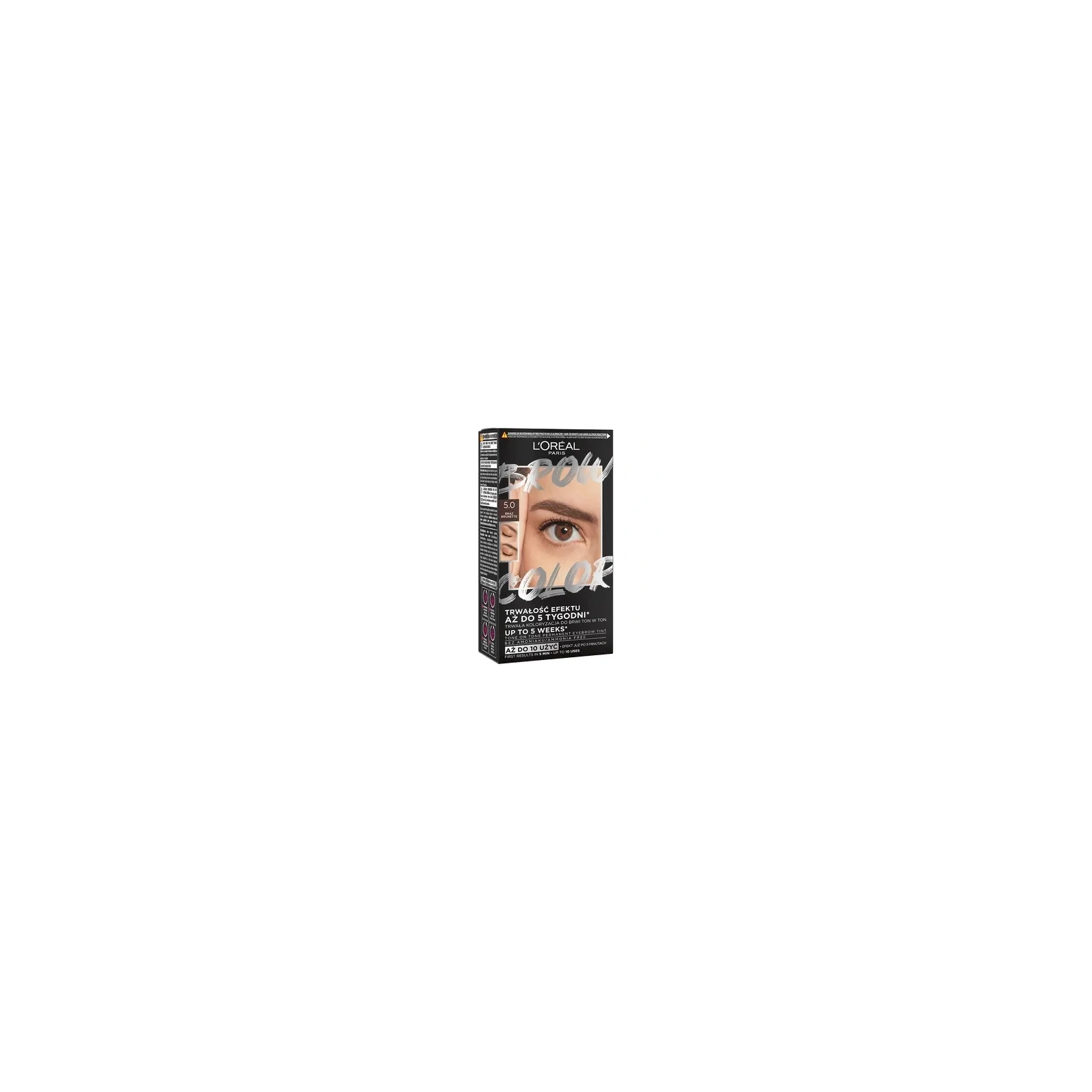 LOREAL Brow Color zestaw do koloryzacji brwi 5.0 Brunette 