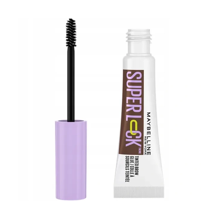 MAYBELLINE Super Lock Brow Glue żel do brwi Deep Brown 7ml