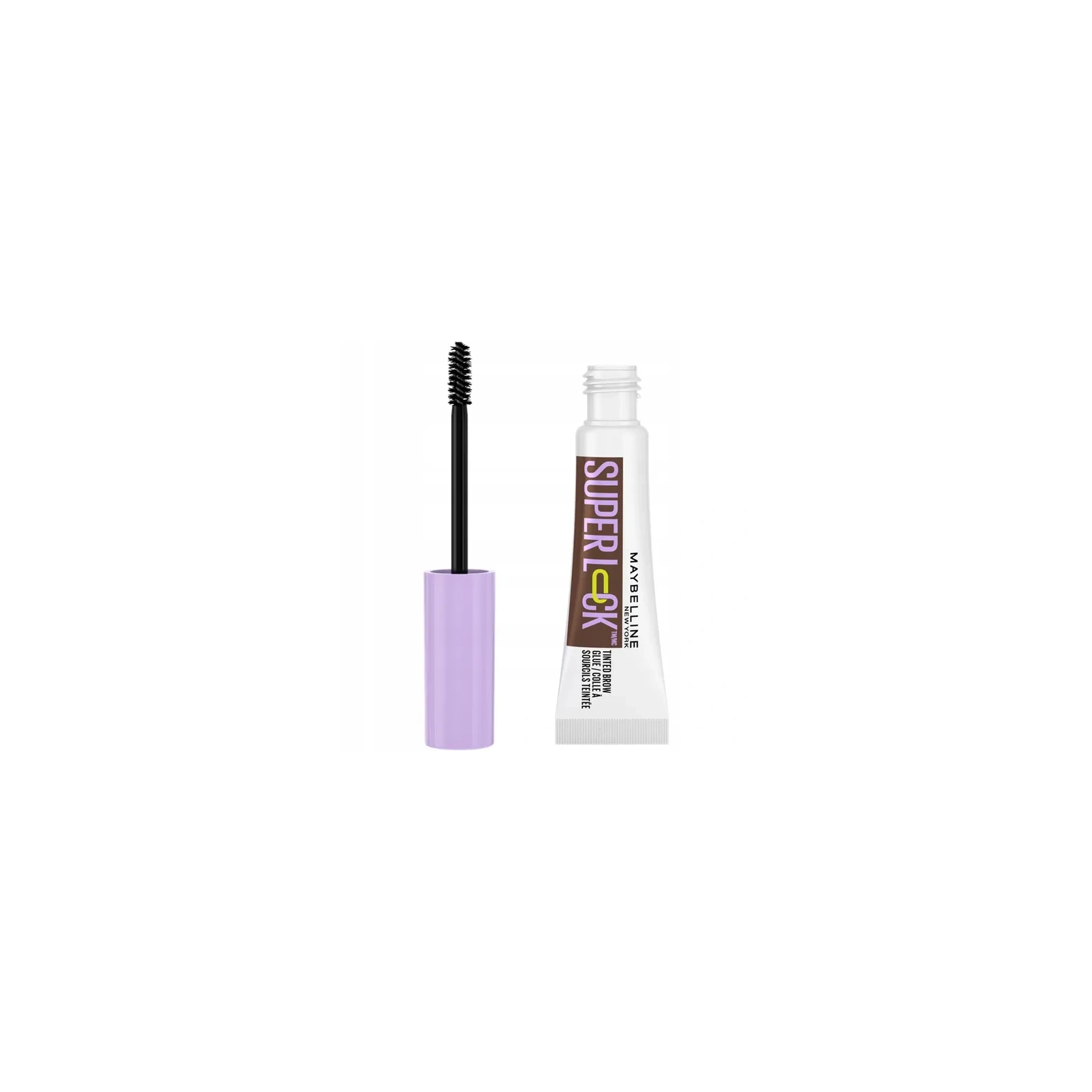 MAYBELLINE Super Lock Brow Glue żel do brwi Deep Brown 7ml
