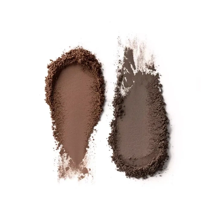 ESSENCE Brow Powder Duo Set pudrowy zestaw do brwi 02 Medium 1,8ml 