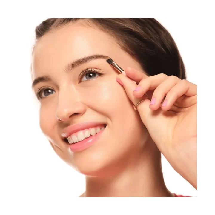 ESSENCE Brow Powder Duo Set pudrowy zestaw do brwi 01 Light 1,8ml 