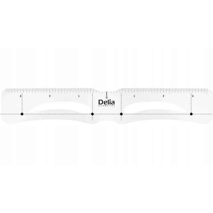 DELIA Eyebrow Expert szablony do brwi 10 różnych kształtów 