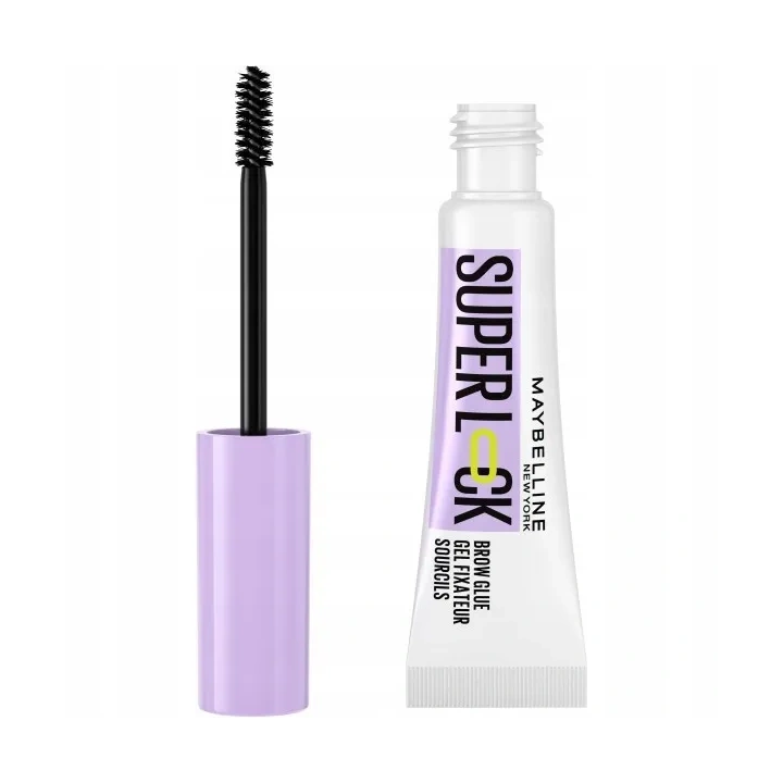 MAYBELLINE Super Lock Brow Glue żel do brwi bezbarwny 7ml 