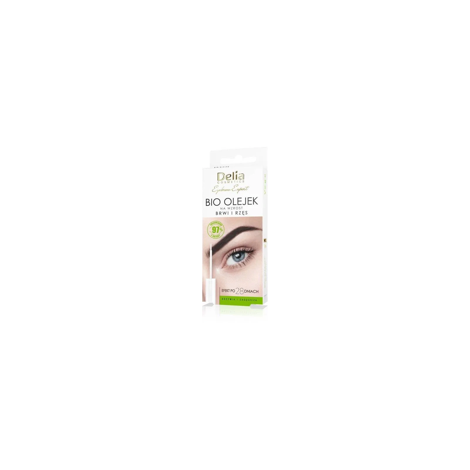 DELIA Eyebrow Expert Bio olejek na wzrost rzęs i brwi 7ml