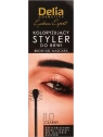DELIA Eyebrow Expert Styler do brwi 1.0 Czarny 11ml