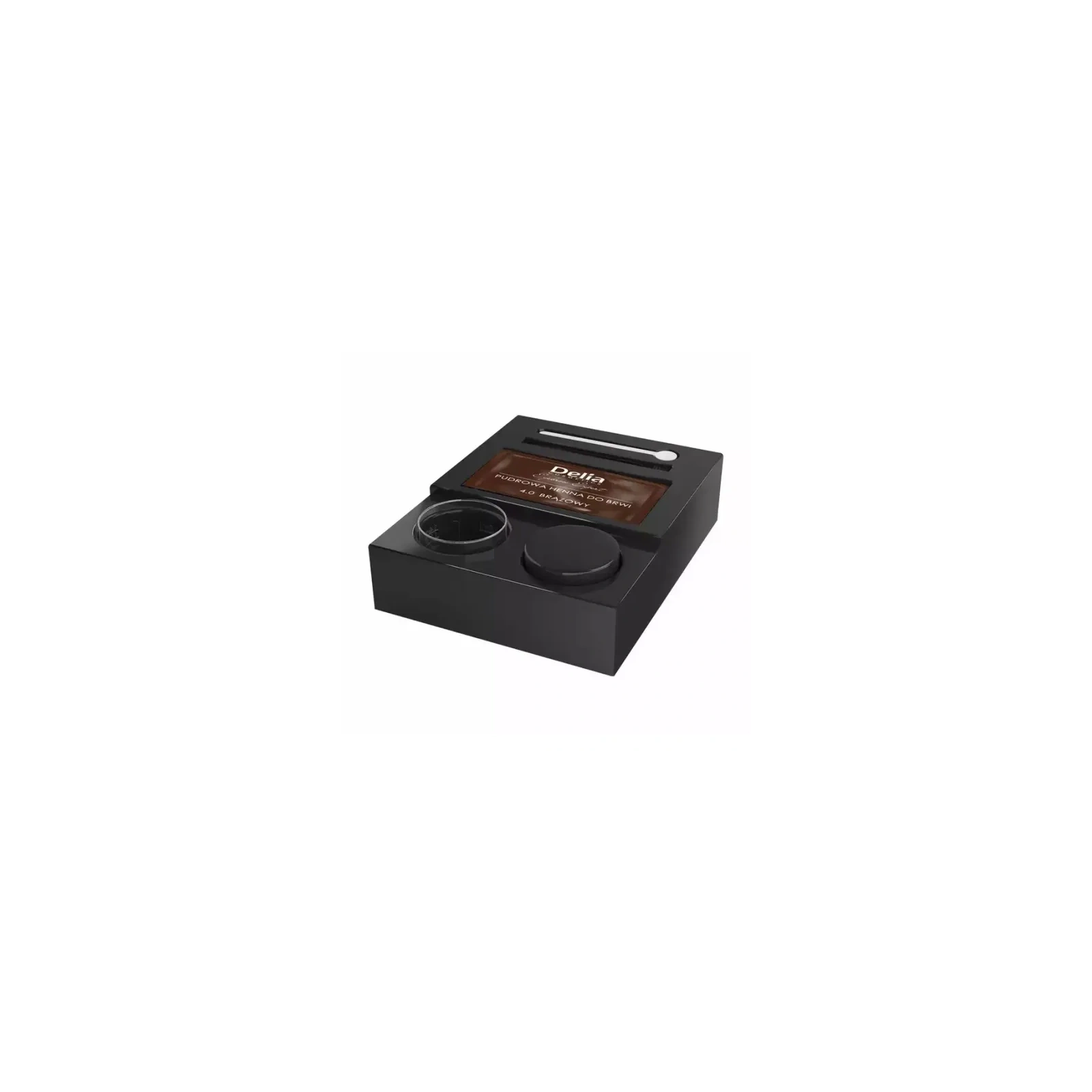 DELIA Eyebrow Expert Pudrowa henna do brwi 4.0 Brąz 4g