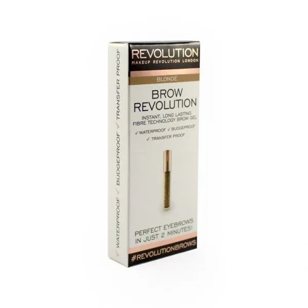 Makeup Revolution MAKEUP REVOLUTION Brow żel do brwi Blonde 3,8g — Składniki i ocena