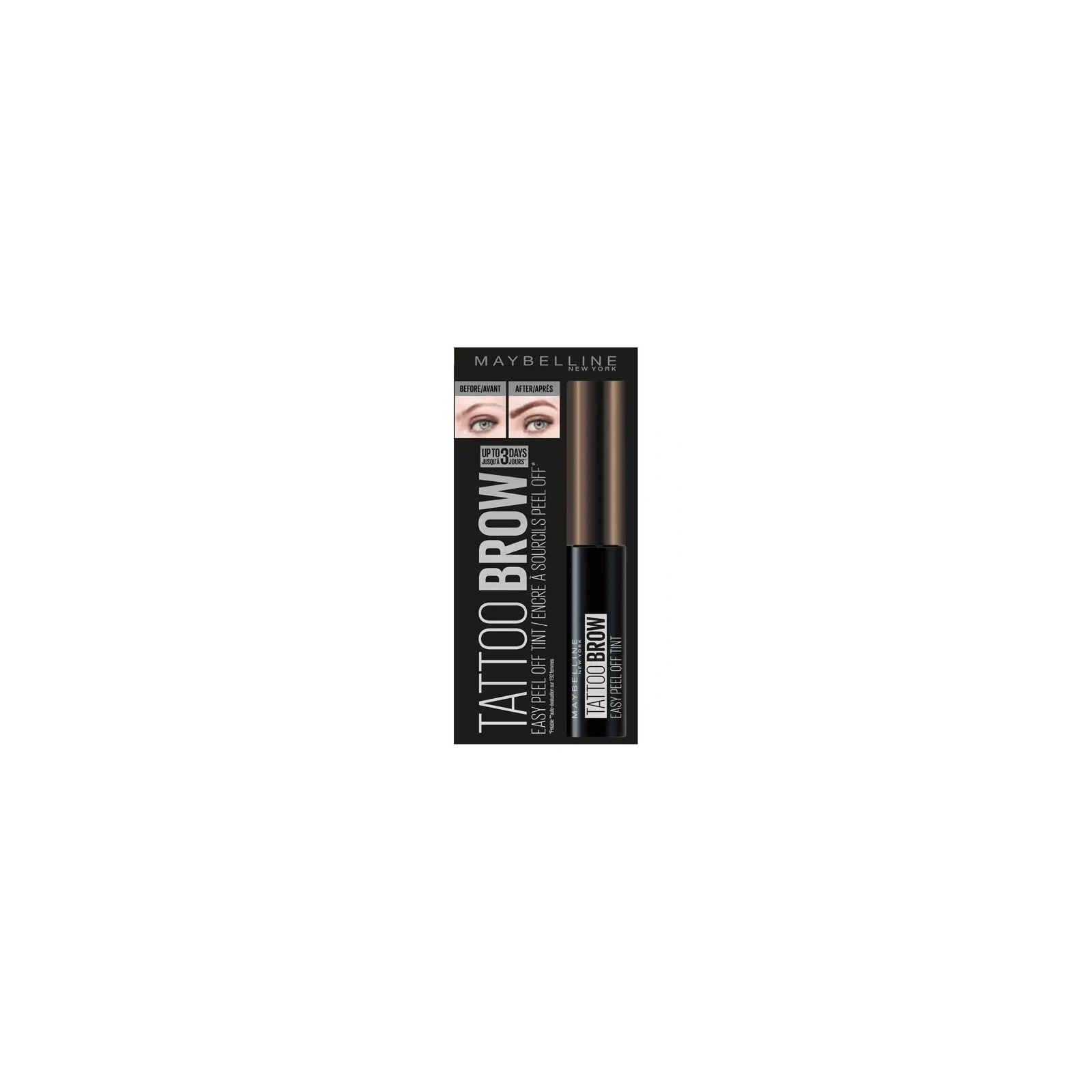 MAYBELLINE Tattoo Brow Easy Pell-Off Gel Tint żel do brwi Light Brown 4,6g