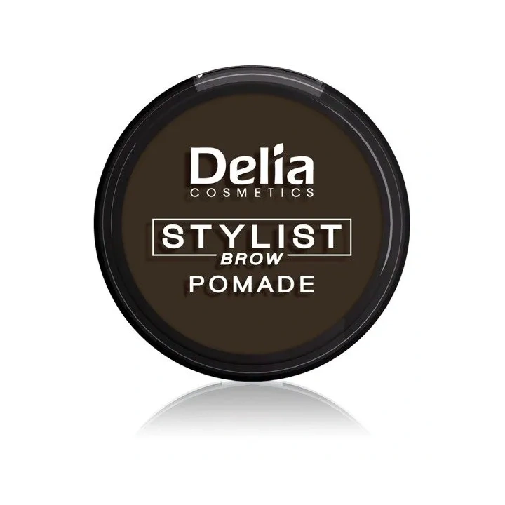 DELIA Stylist Brow pomada do brwi Ciemny Brąz 2,5g
