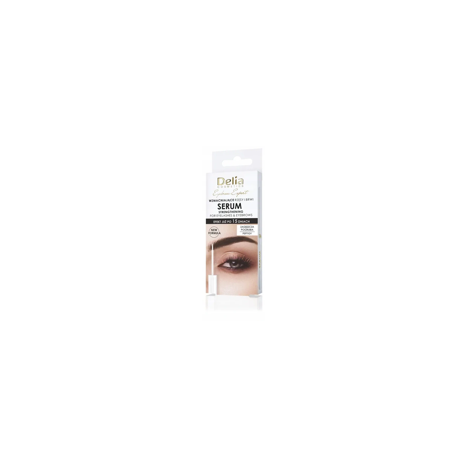 DELIA Eyebrow Expert serum na wzrost rzęs i brwi Z Peptydami 7ml