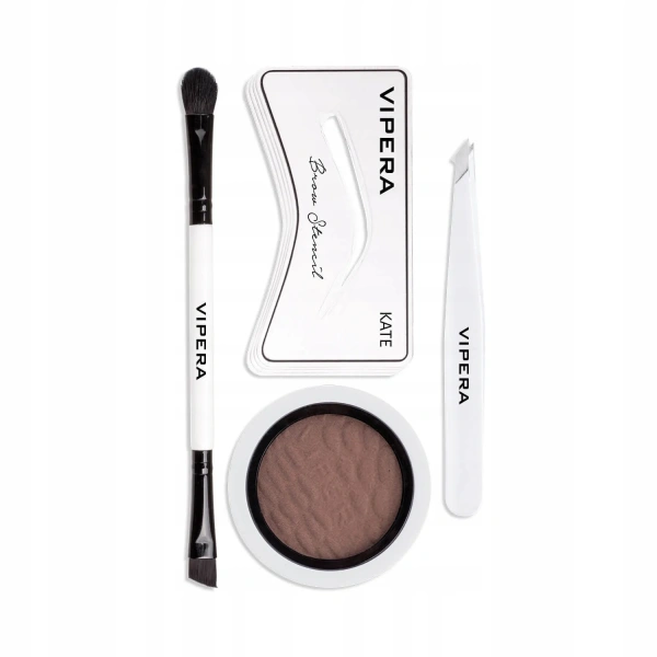 VIPERA Celebrity Eyebrow Definer Kit zestaw do stylizacji brwi 04 Malibou 4,5g