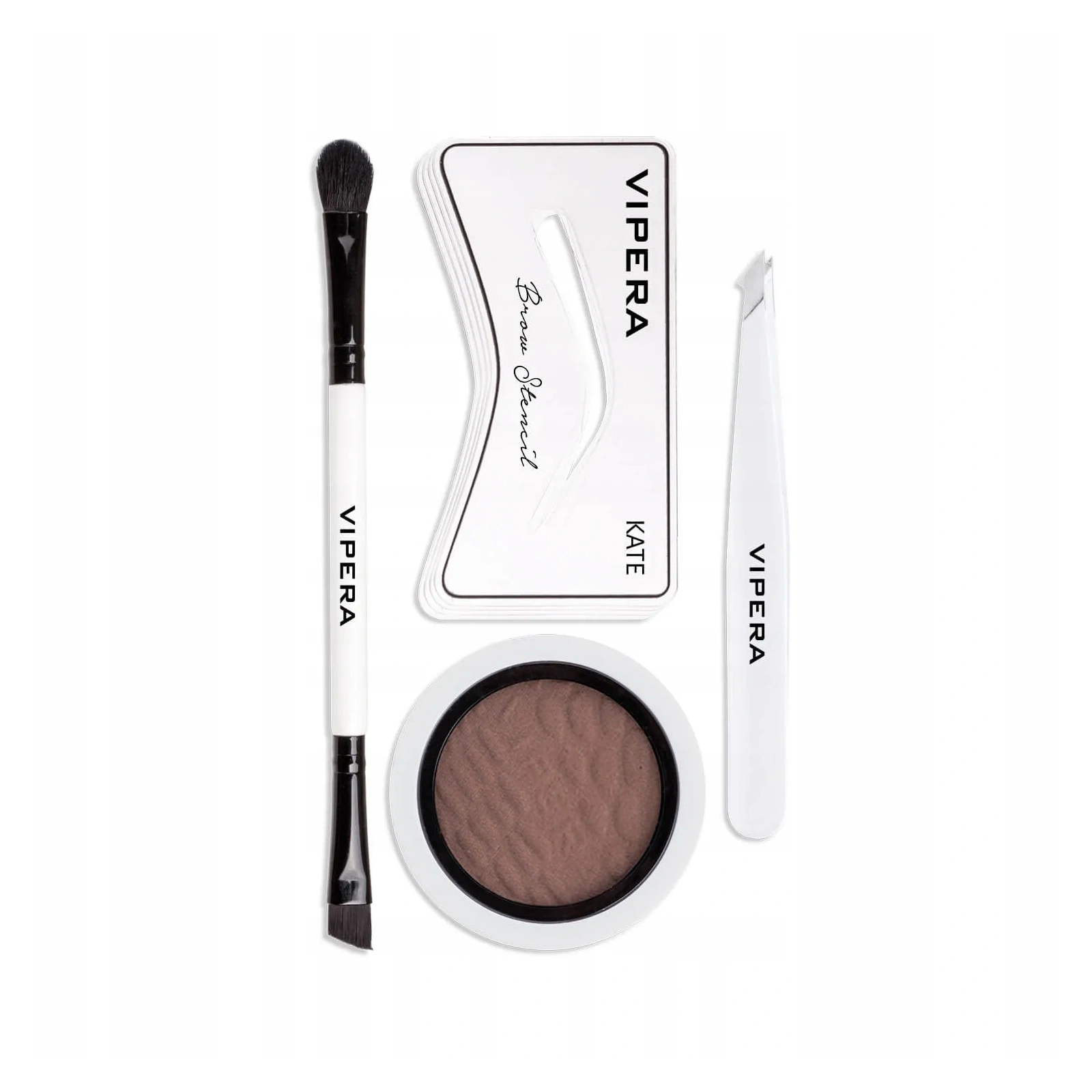 VIPERA Celebrity Eyebrow Definer Kit zestaw do stylizacji brwi 04 Malibou 4,5g