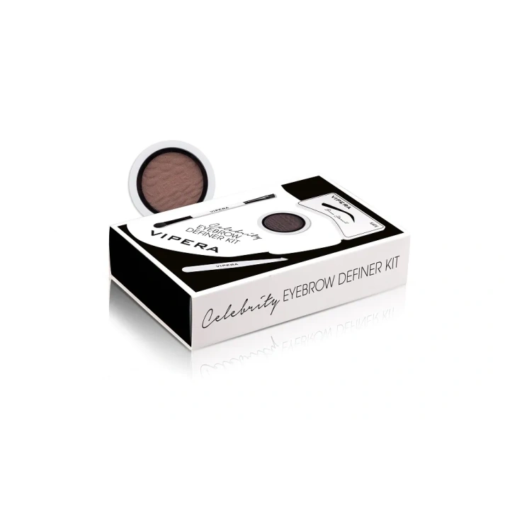 VIPERA Celebrity Eyebrow Definer Kit zestaw do stylizacji brwi 04 Malibou 4,5g