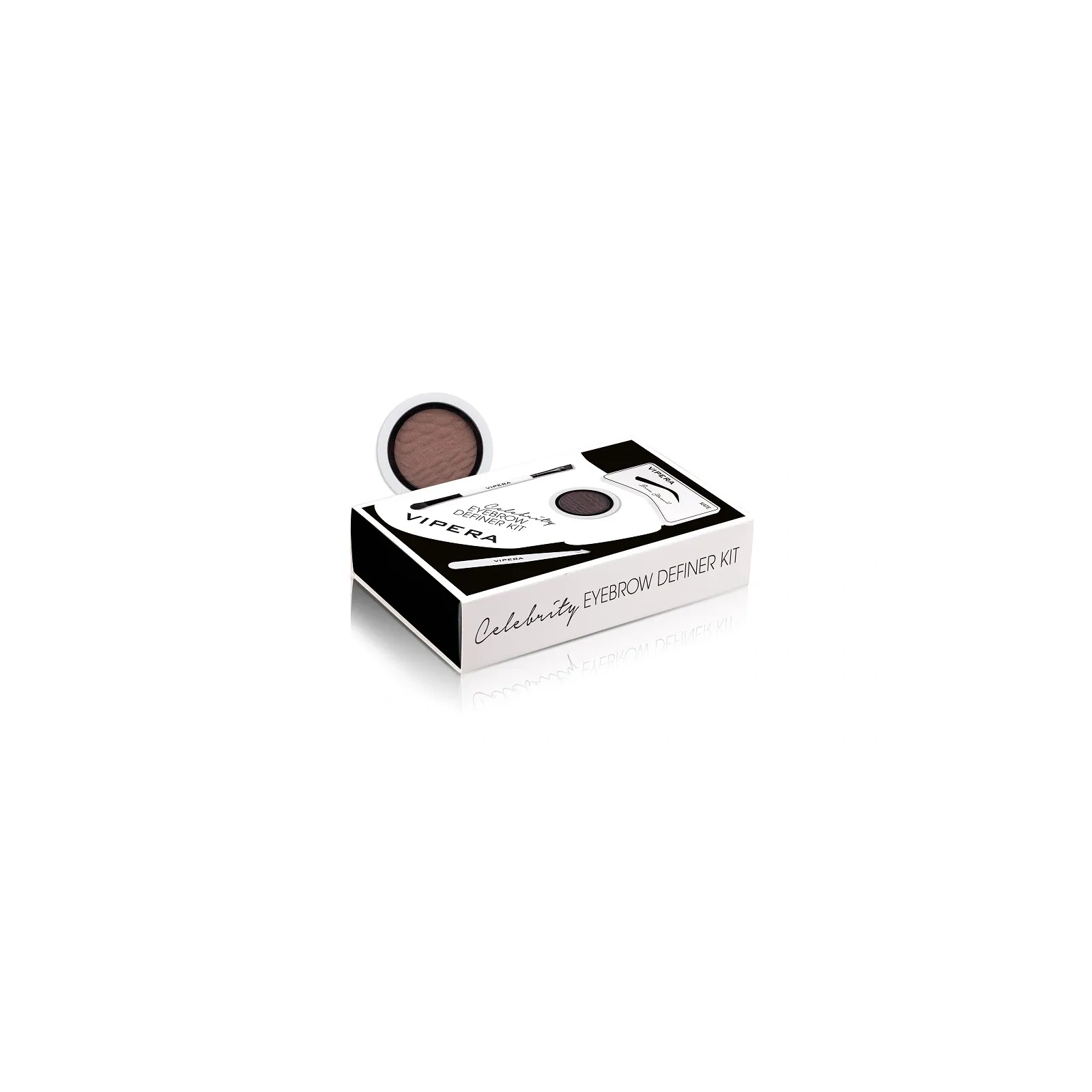 VIPERA Celebrity Eyebrow Definer Kit zestaw do stylizacji brwi 04 Malibou 4,5g