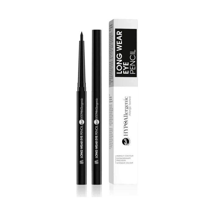 BELL HypoAllergenic Long Wear Eye Pencil konturówka do oczu 01 Black 2g