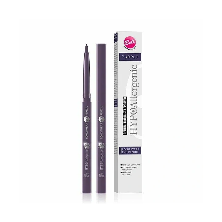 BELL HypoAllergenic Long Wear Eye Pencil konturówka do oczu 04 Purple 2g