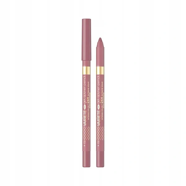 EVELINE Variete Gel Lipliner żelowa konturówka do ust WTP  02