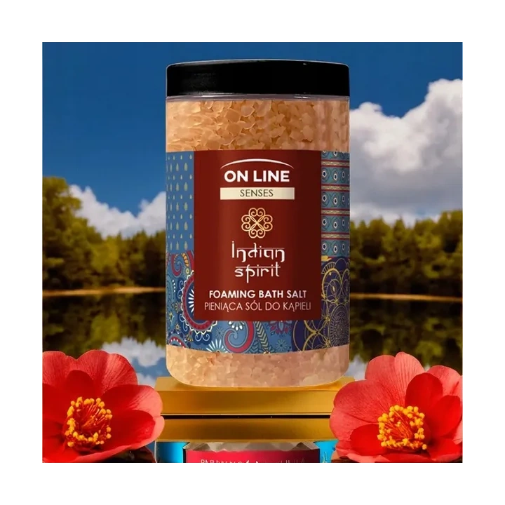 ON LINE Senses sól do kąpieli Indian Spirit 480g